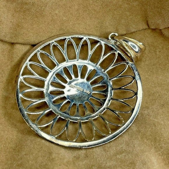 Vintage 925 Sterling Silver Milor Italy Pendant - Picture 4 of 7